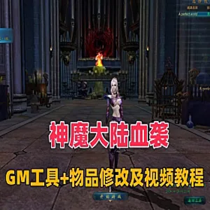 《神魔大陆》血袭网游单机版，带GM工具+商城物品修改等工具 - 关先生资源站-关先生资源站